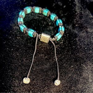 Artisan made turquoise bracelet